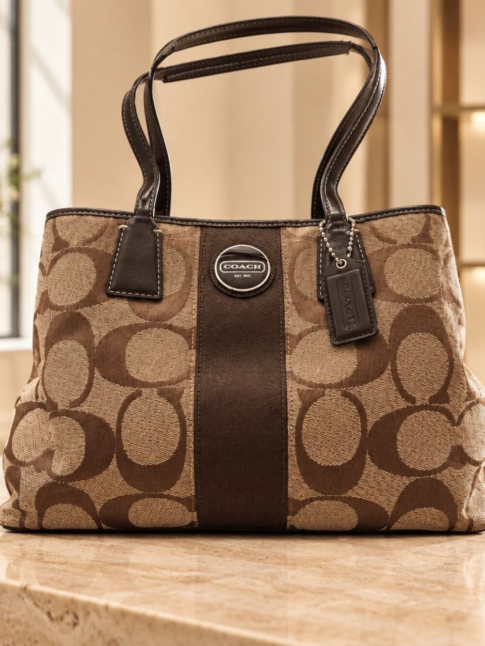 AUTHENTIC COACH TOTE BAG